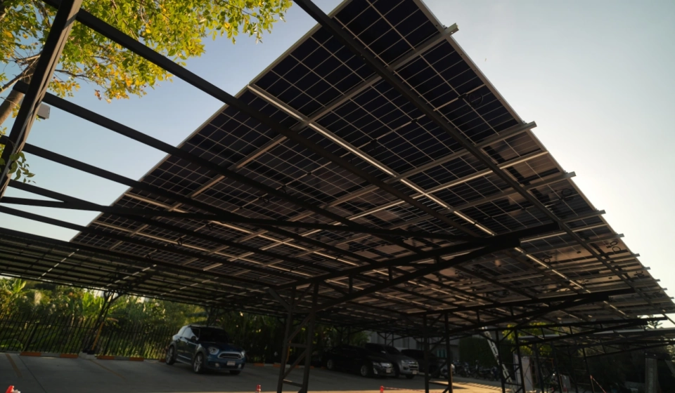 Solar carport